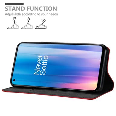 OnePlus Nord CE 2 5G lommebokdeksel case (rød)