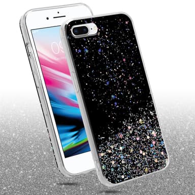 iPhone 7 PLUS / 7S PLUS / 8 PLUS Silikondeksel Glitter