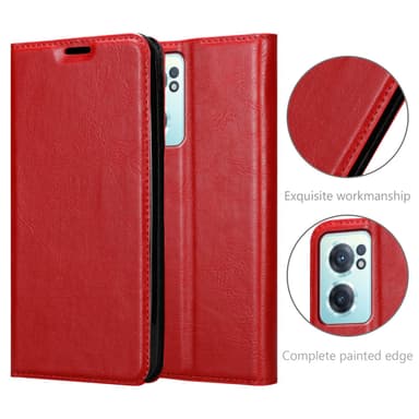 OnePlus Nord CE 2 5G lommebokdeksel case (rød)