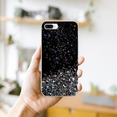 iPhone 7 PLUS / 7S PLUS / 8 PLUS Silikondeksel Glitter
