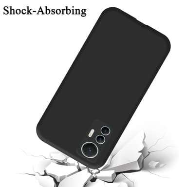 Xiaomi 12 LITE silikondeksel case (svart)