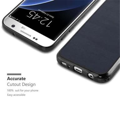 Samsung Galaxy S7 Deksel Case Cover (blå)