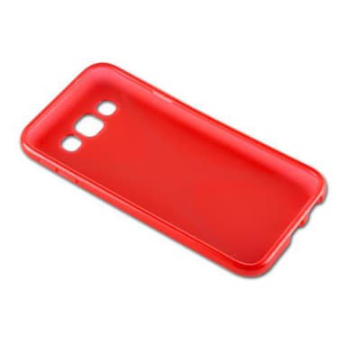 Samsung Galaxy E5 Deksel Case Cover (rød)