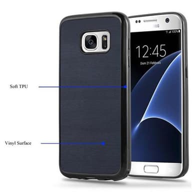 Samsung Galaxy S7 Deksel Case Cover (blå)