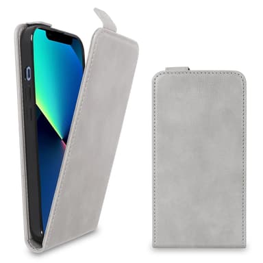 iPhone 13 PRO Deksel Flip Case (grå)