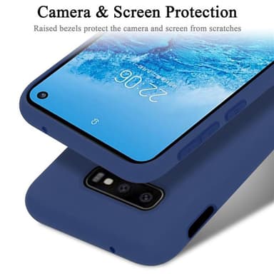 Samsung Galaxy S10e silikondeksel case (blå)