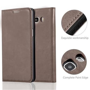 Samsung Galaxy J5 2016 lommebokdeksel case (brun)