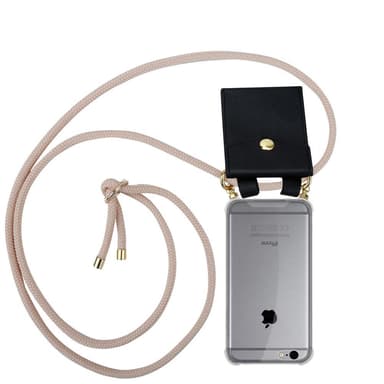 iPhone 6 / 6S Deksel med Halskjede (rosa)
