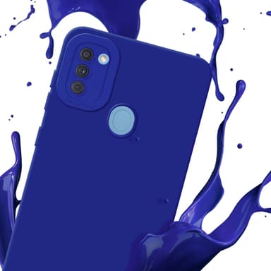 Samsung Galaxy A11 / M11 Deksel case (blå)