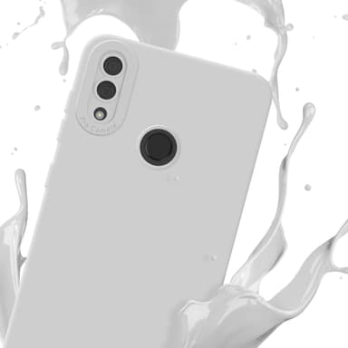 Huawei Y7 2019 / Y7 PRIME 2019 Deksel case (hvit)