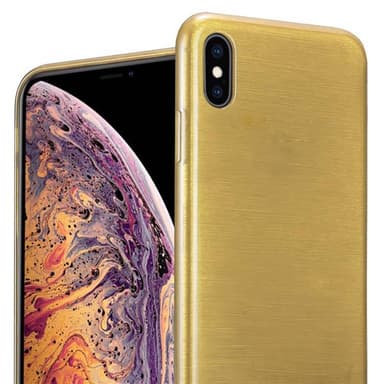iPhone XS MAX silikondeksel cover (gold)