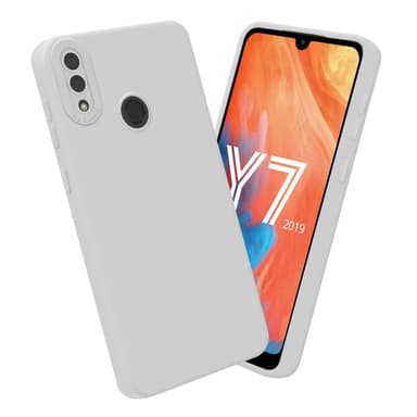 Huawei Y7 2019 / Y7 PRIME 2019 Deksel case (hvit)