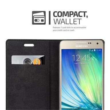 Samsung Galaxy A5 2015 lommebokdeksel case (svart)