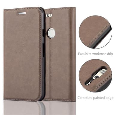 Google PIXEL lommebokdeksel case (brun)