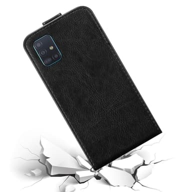 Samsung Galaxy A51 5G deksel flip cover (svart)