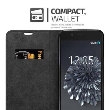 BQ Aquaris X5 PLUS lommebokdeksel case (brun)