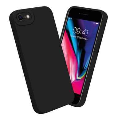iPhone 7 / 7S / 8 / SE 2020 Deksel case (svart)