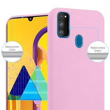 Deksel Samsung Galaxy M21 / M30s Silikon cover (rosa)