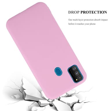 Deksel Samsung Galaxy M21 / M30s Silikon cover (rosa)