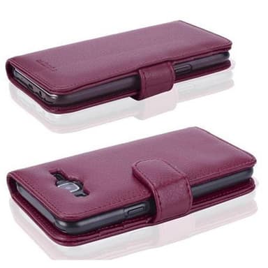 Samsung Galaxy J5 2015 lommebokdeksel case (lilla)