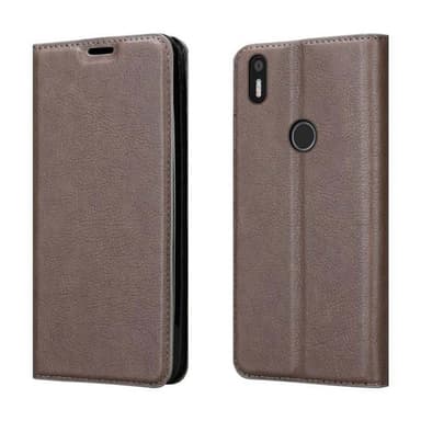 BQ Aquaris X5 PLUS lommebokdeksel case (brun)