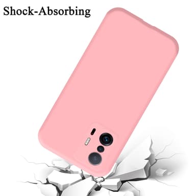 Xiaomi 11T / 11T PRO silikondeksel case (rosa)