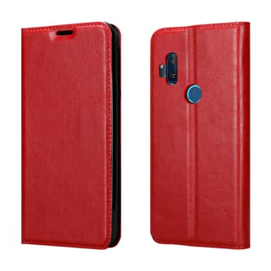 Motorola ONE HYPER lommebokdeksel case (rød)