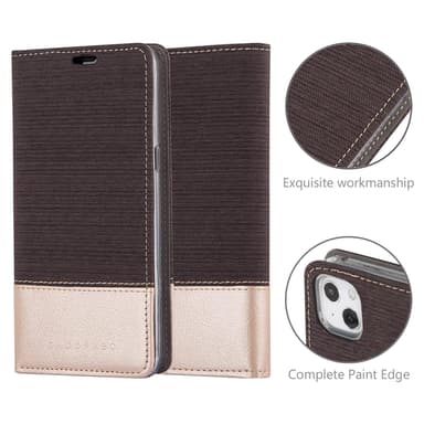iPhone 13 lommebokdeksel etui (grå)