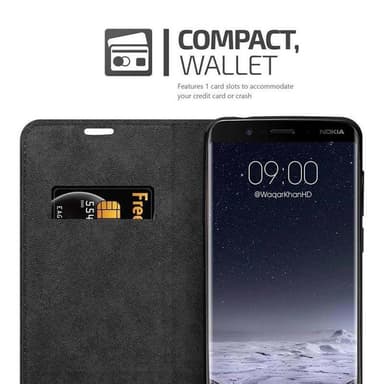 Nokia 8 Sirocco lommebokdeksel case (brun)