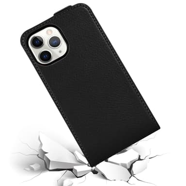 iPhone 13 PRO MAX Deksel Flip Case (svart)