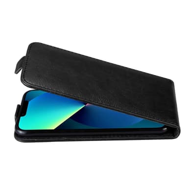 iPhone 13 PRO MAX Deksel Flip Case (svart)