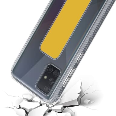Samsung Galaxy A71 4G Deksel Case Cover (gul)