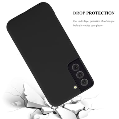 Deksel Samsung Galaxy S22 Silikon cover (svart)