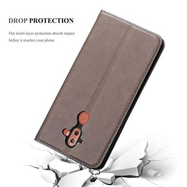 Nokia 8 Sirocco lommebokdeksel case (brun)