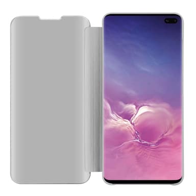 Samsung Galaxy S10 PLUS lommebokdeksel etui (sølv)