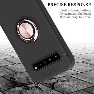 Samsung Galaxy S10 5G silikondeksel cover (svart)