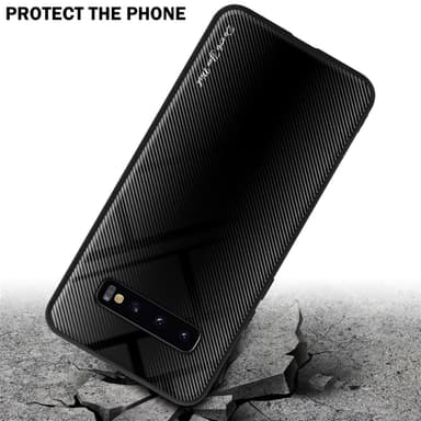 Samsung Galaxy S10 PLUS Deksel Case Cover (svart)