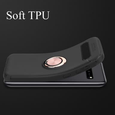 Samsung Galaxy S10 5G silikondeksel cover (svart)