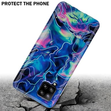 Samsung Galaxy A42 4G lommebokdeksel etui (blå)