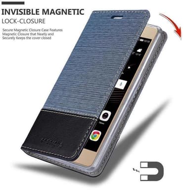 Huawei P8 MAX lommebokdeksel etui (blå)