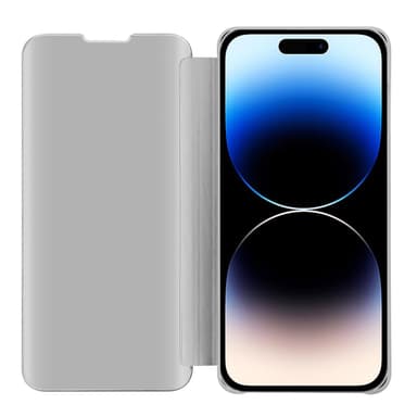 iPhone 14 PRO MAX lommebokdeksel etui (sølv)