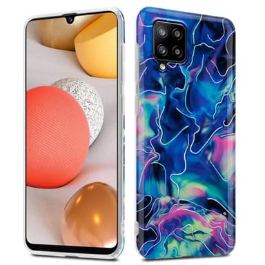 Samsung Galaxy A42 4G lommebokdeksel etui (blå)