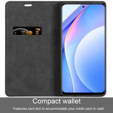 Xiaomi Mi 10T LITE lommebokdeksel case (svart)