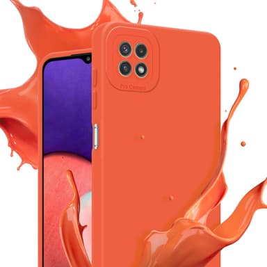 Samsung Galaxy A22 5G Deksel case (oransje)