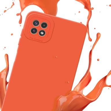 Samsung Galaxy A22 5G Deksel case (oransje)