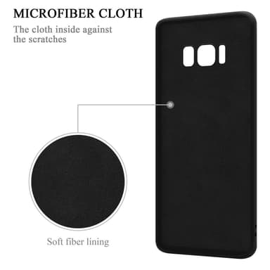 Deksel Samsung Galaxy S8 Ring Case (svart)
