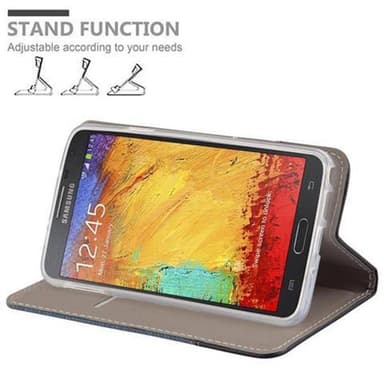 Samsung Galaxy NOTE 3 NEO lommebokdeksel etui (blå)