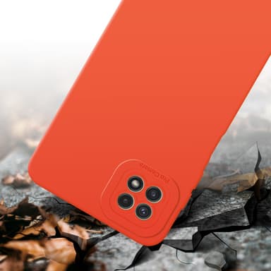 Samsung Galaxy A22 5G Deksel case (oransje)