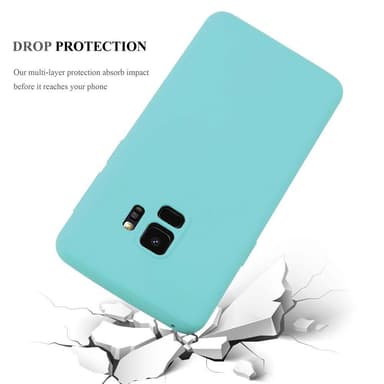 Deksel Samsung Galaxy S9 Silikon cover (blå)