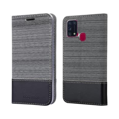 Samsung Galaxy M31 lommebokdeksel etui (grå)